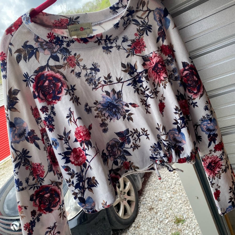Long Sleeve Crop Top